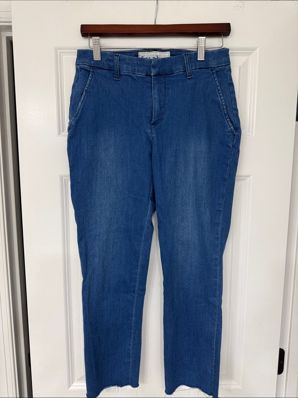 Frank & Eileen Straight-Leg Blue Women's Jeans